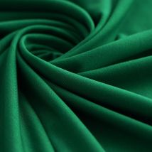 Tissu jersey Tencel elasthanne uni vert - Mondial Tissus