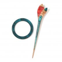 Épingle de châle Symfonie avec broche Flora - Knit Pro - Knit Pro - Mondial Tissus