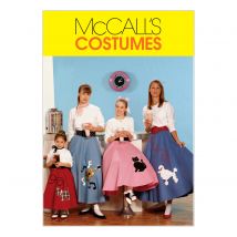 Patron McCall's 6101CHILD jupes cercles Enfant 3-6 ans - McCall's - Mondial Tissus