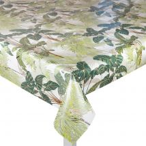 Toile cirée jungle vert - Mondial Tissus