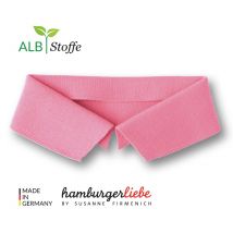 Col de Polo Bio rose taille M- Albstoffe - Albstoffe - Mondial Tissus