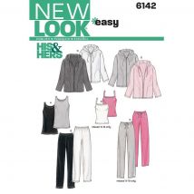 Patron 6142 Vêtements de Sport Mixte pour toutes tailles - Newlook - Newlook - Mondial Tissus
