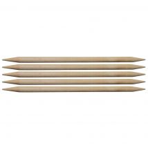 Aiguille à tricoter doubles pointes basix en bouleau 20 cm x 4.5 mm x5 - Knit Pro - Knit Pro - Mondial Tissus