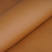 Simili cuir uni camel - Mondial Tissus