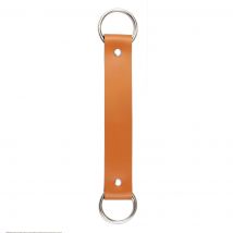 Anse anneaux Kyoto sac cuir 27x3cm camel - Miyako - Miyako - Mondial Tissus