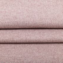 Toile slub épaisse anti tache siège rose pastel - Mondial Tissus