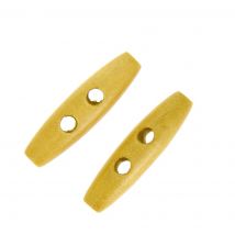 Boutons duffle-coat beige 50mm - MT - Mondial Tissus