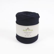 Pelote de fil Eco Vita t-shirt bleu fibres recyclées DMC - DMC - Mondial Tissus
