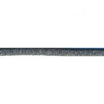 Cordon lurex 6mm argenté paillette au mètre - Mondial Tissus
