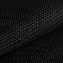 Tissu Mesh 3D renfort noir - Mondial Tissus