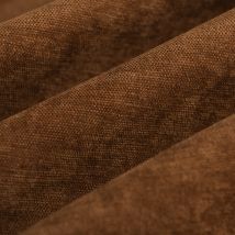 Tissu occultant chenille kristen rouille - MT - Mondial Tissus