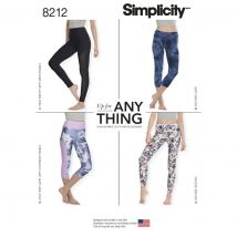 Patron Simplicity 8212.a - legging de sport femme - Simplicity - Mondial Tissus