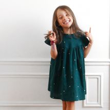 Patron Louise kids blouse ou robe 3-12 ans - IKATEE - IKATEE - Mondial Tissus
