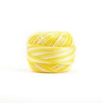 Fils de coton perlé à broder - Jaune à orange - MT - Mondial Tissus