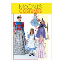Patron McCALL's M4948KIDS Robe de princesses Enfant 3 à 8ans - McCall's - Mondial Tissus