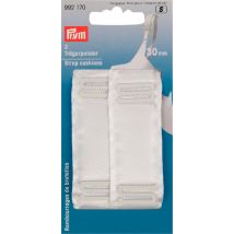Rembourrages de bretelles, 30mm, blanc - Prym - Mondial Tissus