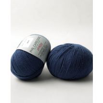 Pelote de fil à tricoter Caresse bleu - Phildar - Phildar - Mondial Tissus