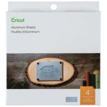 Cricut Maker - 4 feuilles aluminium