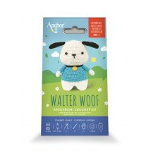 Kit crochet amigurumis Walter Woof - DMC - Mondial Tissus