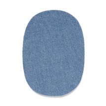 Renforts thermocollants en jeans - Bleu Moyen