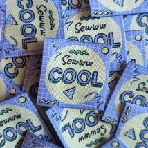 Étiquettes tissées Sew Cool x6 - Marmaï - Marmaï - Mondial Tissus