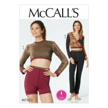Patron McCall's M7633AX5 Ensemble Fitness femme 32-40 - McCall's - Mondial Tissus