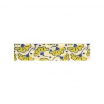 Biais replié wax gingko vert kiwi 20mm - Mondial Tissus