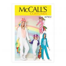 Patron Mc Call's 7852MIS - Déguisement Licorne Femme 36-50 - McCall's - Mondial Tissus