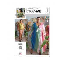 Patron Know Me ME2037FG maillot de bain une pièce 44-54 - Know Me - Mondial Tissus