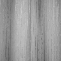 Tissu voile lin brodé lignes - Mondial Tissus