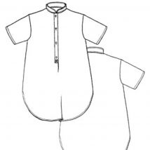 Patron Frégoli 521 - chemise de nuit jeune maman 38 à 52 - Frégoli - Mondial Tissus