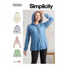 Patron Simplicity S9384.H5 - Sweat-Shirts Femme 34 - 42 - Simplicity - Mondial Tissus