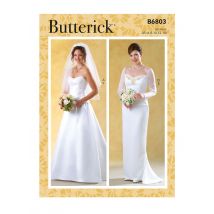 Patron Butterick B6803A5 Top bustier et Jupe longue Femme 34-42 - Butterick - Mondial Tissus