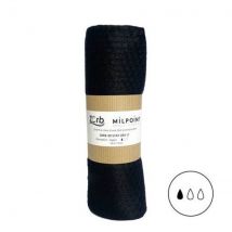 Coupon ZORB 3D staydry lite antimicrobien noir 50 x 75 cm - Zorb - Mondial Tissus