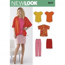 Patron New Look 6217 - ensemble femme - Newlook - Mondial Tissus