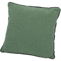 Housse de coussin velours côtelé vert - MT - Mondial Tissus