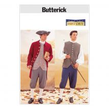 Patron Butterick 3072 Déguisement Homme XVIII du 38 au 42 - Butterick - Mondial Tissus