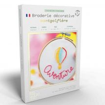 French kits broderie décorative - Montgolfière - Les French Kits - Mondial Tissus