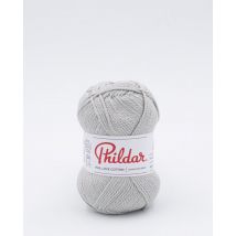 Pelote de fil à tricoter Love coton gris - Phildar - Phildar - Mondial Tissus