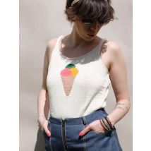 Patron tricot Grignote top femme du S au XL - Lot of Things - Lot Of Things - Mondial Tissus