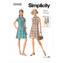 Patron Simplicity S9466.U5 - Robe Jeunes Filles 44 - 52 - Simplicity - Mondial Tissus