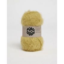 Pelote de fil à tricoter Câlin jaune soufre - Pingouin - Pingouin - Mondial Tissus