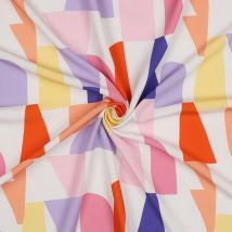 Tissu popeline de viscose Shape multico - Nerida Hansen - Nerida Hansen - Mondial Tissus
