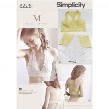 Patron Simplicity 8228.a - soutien-gorge et culotte - Simplicity - Mondial Tissus