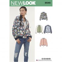Patron 6545 Veste du 34 au 46 - Newlook - Newlook - Mondial Tissus