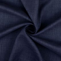 Tissu gabardine polyester Homme marine - Mondial Tissus
