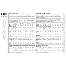 Patron Simplicity S8482.H5 - Costume Femme 34 - 42 - Simplicity - Mondial Tissus