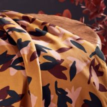 Tissu viscose Seraphine ochre - Atelier Brunette - Atelier Brunette - Mondial Tissus