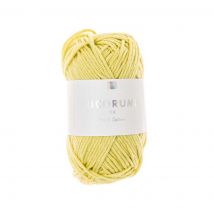 Fil à crocheter Creative Ricorumi dk jaune pastel 062 coton 57,5m - Rico Design - Rico Design - Mondial Tissus