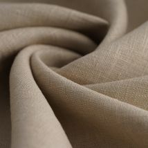 Tissu lin lavé Solaro naturel - MT - Mondial Tissus